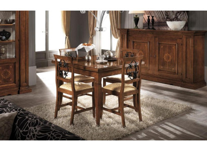 Italienische Esstische Tisch Holz Tische Möbel Esstisch Antik Stil Massivholz