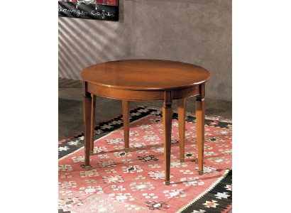 Esstisch Luxus Rund Tisch Massiv Holz Italien Neu Esszimmer Tische Runde Möbel