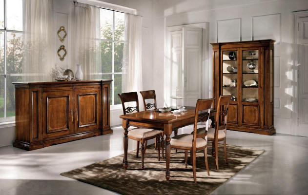 Esstisch Holz Esstische Esszimmer Tische Tisch Design Holz Luxus Möbel Italien