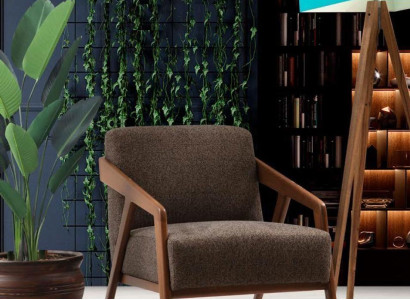 Sessel Sitzer Wohnzimmer 1 Sitz Stoff Polyester Stil Modern Design Luxus Neu