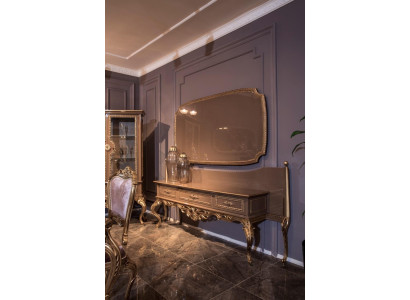 Luxus Konsolentische mit Spiegel Luxus Sideboard Kommode Anrichte Tisch
