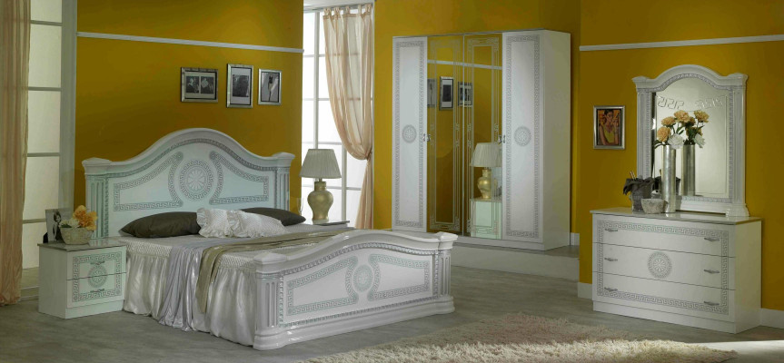 Designer Bett Schlafzimmer Klassische Betten Holz Hotel Luxus Polster Sitz Neu