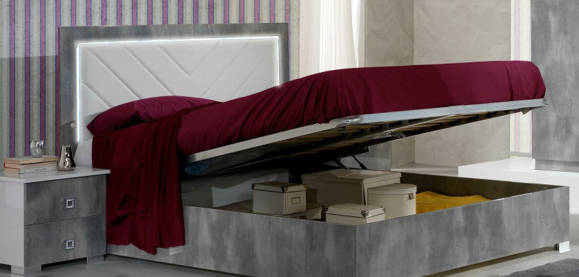 Designer Polsterbett Bett Betten Holzbett Doppelbett Ehebett Designerbett NEU