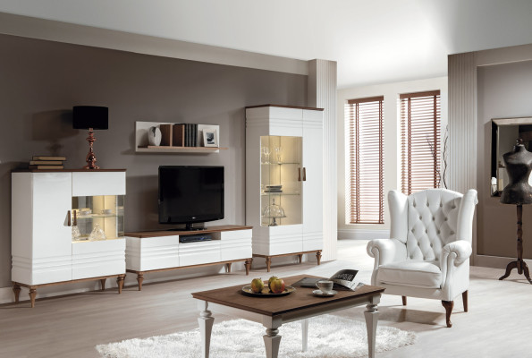  Moderner Vitrinen Schrank Wohnzimmer Hochschrank Hotel Vitrinen Aspen AS-W12 
