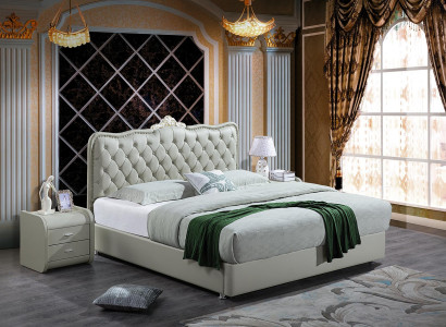 Doppelbett Schlafzimmer Betten Luxus Möbel Doppel Bett Chesterfield Barock Stil