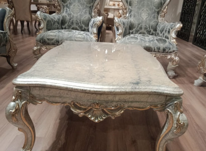 Klassischer Thron Sessel Möbel Barock Lehnstuhl Chesterfield Samt Stuhl