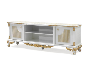 Klassisches Sideboard tv Ständer Kommode Holz Lowboard Kommoden Barock