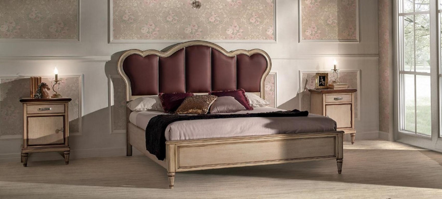Bett Doppelbett Schlafzimmer Betten Bettmöbel Vaccari cava Giovanni Betten Neu