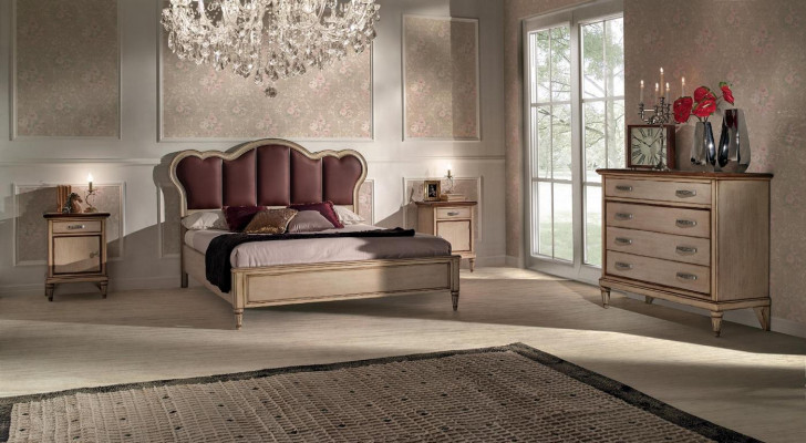 Bett Doppelbett Schlafzimmer Betten Bettmöbel Vaccari cava Giovanni Betten Neu