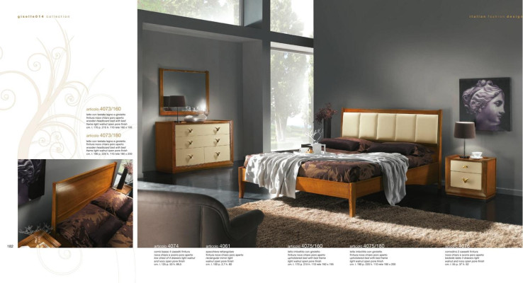 Luxus Set 3tlg. Schlafzimmer Bett Nachttisch Betten Doppel Holz Bettgestell Neu