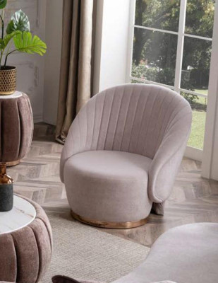 Sessel Relax Stuhl Lehnstuhl Stühle Polster Einsitzer Möbel Stoff Textil