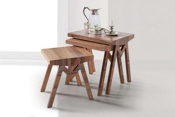 Blumenständer Beistelltische Holztische Tisch Set Beistelltisch Couchtisch 3tlg. Blumenständer Beistelltische Holztische Tisch Set Beistelltisch Couchtisch 3tlg.