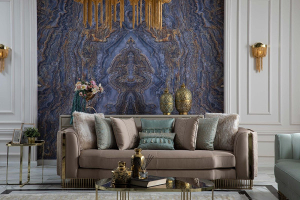 Design Dreisitzer Couch Polster 232cm Sofa Couchen Möbel Big xxl Wohnzimmer