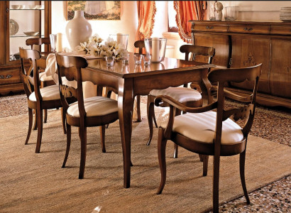 Möbel Einrichtung Gruppe Tisch + 6 Stuhl Set 7tlg. Esstisch Garnitur Esszimmer