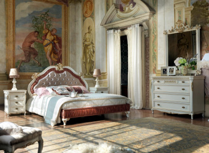 Bett Polster Chesterfield Doppelbett 180x200cm Holz Hotel Betten Schlafzimmer