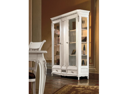 Design Anrichte Italienische Möbel Sideboard Designer Luxus Holz Vitrine Schrank