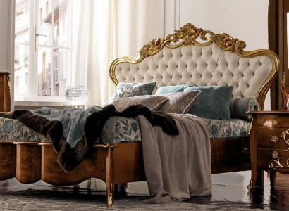 Betten Garnitur Bett Luxu Klassisches Schlafzimmer Hotel Bett Barock Möbel Holz