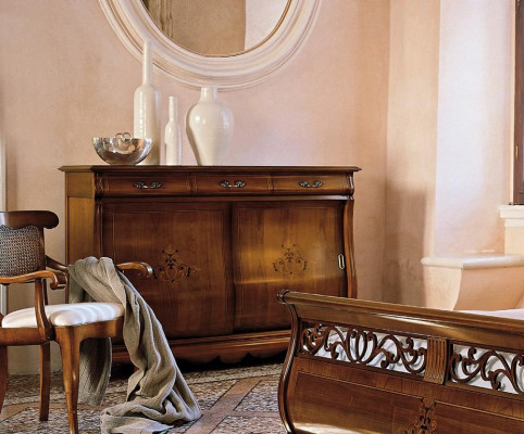 Kommode Sideboard Schrank Holz Italienische Möbel Einrichtung Schränke Kommoden
