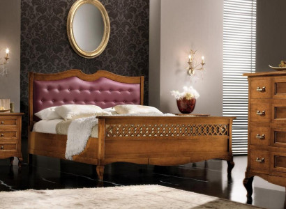 Schlafzimmer Bett Nachttisch Doppelbett Polster Betten Set Gruppe Garnitur 3tlg.