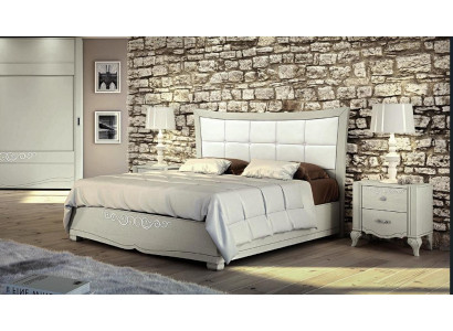 Bett Polster Design Luxus Doppel Betten Schlafzimmer Holz Modern Bettrahmen Neu