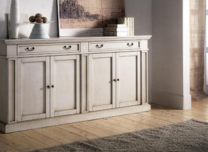Möbel Anrichte Klassische Barock Stil Kommode Sideboard Kommoden Holz Schrank