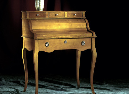 Antiker Schreibtisch Englischer Tische Massivholz Tisch Sekretär Italienische