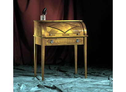 Schreibtisch Tisch Italienische Einrichtung Möbel Massiv Holz Büro Sekretär Neu