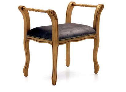 Ottomane Chaiselounge Sitzbank Samt Stoff 70x39 Hocker Fußhocker Beistellhocker