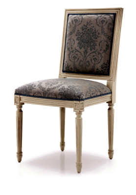 Stuhl Esszimmerstuhl Holz Stoff Esszimmer Stühle Design Sessel Braun Neu Lehn