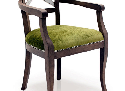 Polster Stühle 1x Sessel Wohn Ess Zimmer Textil Designer Stuhl Luxus Lehnstuhl