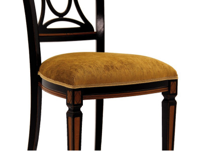 Stühle Wohnzimmer Esszimmer Lehnstuhl Polsterstuhl ohne Armlehne Luxus Sessel