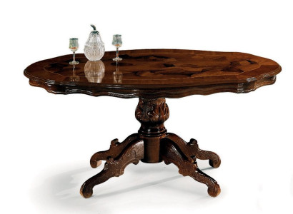 Klassischer Couchtisch Tisch Wohnzimmer Tische Barock Holz Couchtische Kaffee