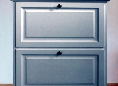 Schuhschrank Fach Kommode Holz Massive Möbel Schuhregal Regal Italienische Möbel