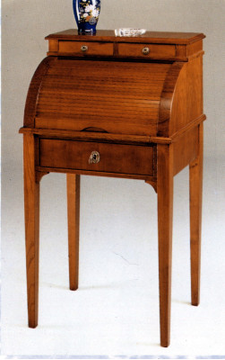 Sekretär Tisch Schreibtisch Braun Arbeitstisch Sekretär Büromöbel Holz Massiv