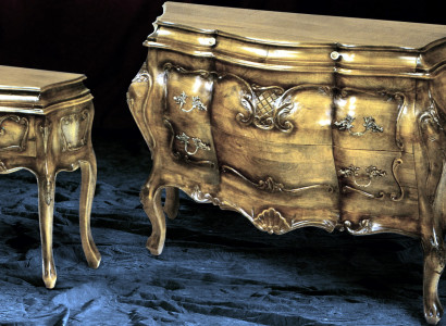 Barock Rokoko Nachttische Nachttisch Konsolen Beistell Tisch Neu Nachtkonsolen