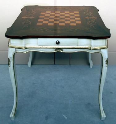 Schachtisch Spieltisch Tisch Mit Schach Miniatur Studien Möbel Tische Brettspiel