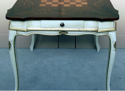 Schachtisch Spieltisch Tisch Mit Schach Miniatur Studien Möbel Tische Brettspiel