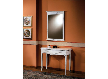 Tische Konsolen Tisch Side Schlaf Zimmer Holz Spiegel + Konsolentisch Kommoden