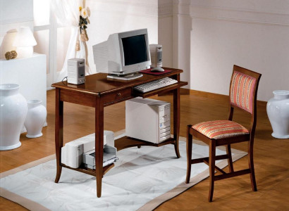 Schreibtisch Möbel Einrichtung Sekretär Laptoptisch mit Schubladen Möbel Büro