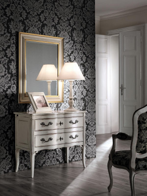 Kommode Holz Schrank Sideboard Italienische Möbel Einrichtung Kommoden