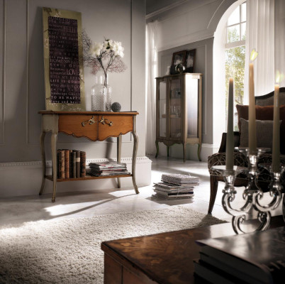 Holz Konsolentisch Konsole Holzkonsole Telefontisch Tisch Flur Beistelltische