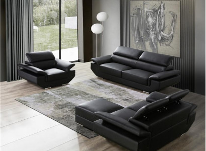 Multifunktions Sofagarnitur 3+2 Sitzer Set Design Sofa Polster Couchen