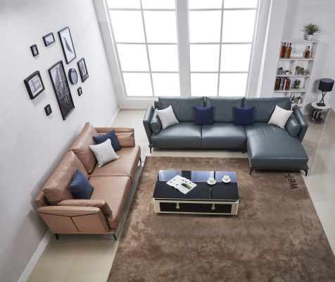 Moderne Sofa Eckgarnitur L Form Polster Sitz Ecke Couch 2 Sitzer Gruppe