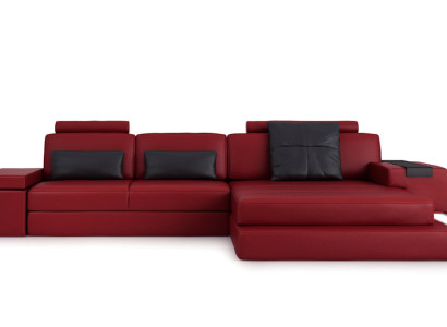 Design Ecksofa Sofa Couch Polster Eckgarnitur Ledersofa Sofas Couchen