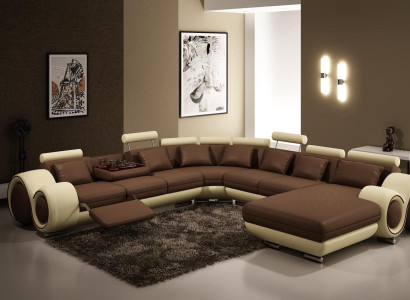 Sofas U Form Sofa Couch Polster Garnitur Wohnlandschaft Design Ecksofa