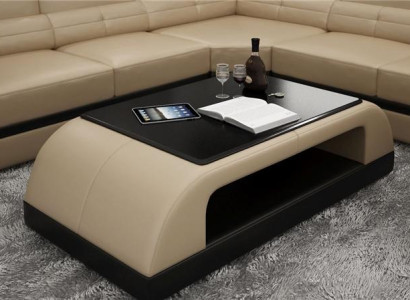Leder Couchtisch Moderner Tisch Moderner Glastisch Design Tische Glas