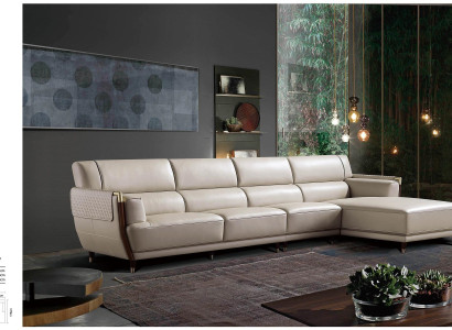Eck Sofa Polster Couch Designer Sitz Ecke Wohn Landschaft Leder Couchen