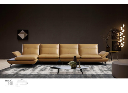 Eck Sitz Sofa Couch Designer Polster Ecke Wohn Landschaft Leder Couchen