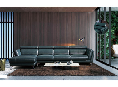 Italienische Design Eck Sofa Couch Sitz Polster Eck Garnitur Couchen