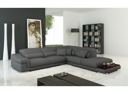 Multifunktions Relac Ecksofa Ledersofa Sofa Couch Polster Eck Sitz Garnitur